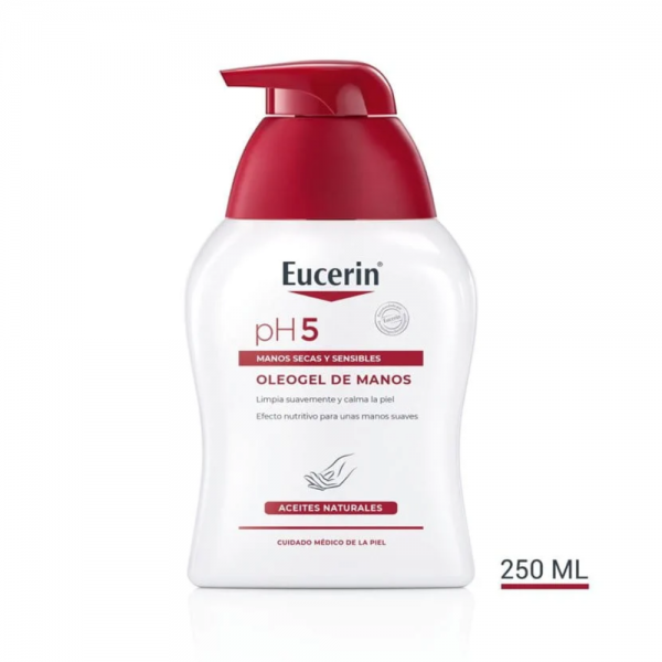 pH5 Óleogel de Manos, 250 ml. - Eucerin