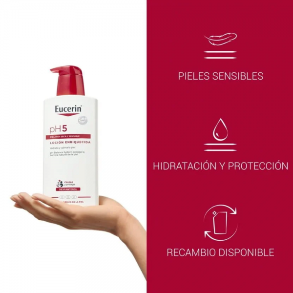 pH5 Loción Enriquecida, 400 ml. - Eucerin