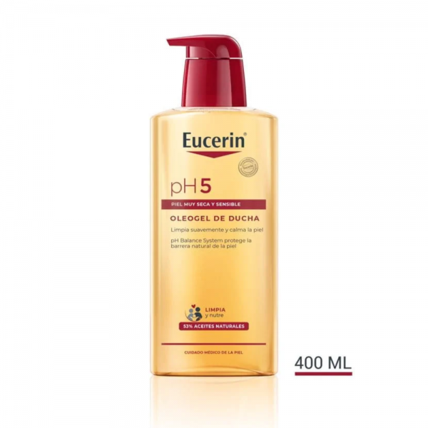 pH5 Oleogel de Ducha, 400 ml. - Eucerin