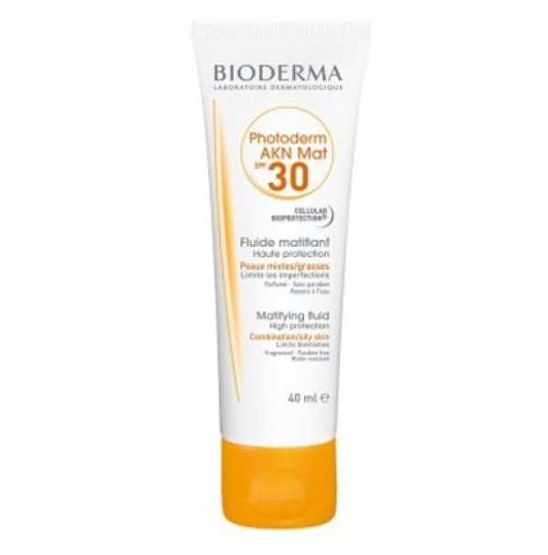 Photoderm AKN Mat SPF 30 / UVA 13, 40 ml. - Bioderma
