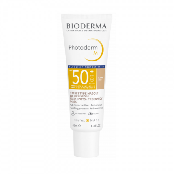 Photoderm M Gel-Crema SPF 50+ Color Claro, 40 ml. - Bioderma