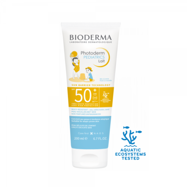 Photoderm PEDIARICS Lait SPF 50+, 200 ml. - Bioderma