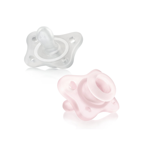 Chupete Mini Soft, 2ud Niña 0-2M. - Chicco 