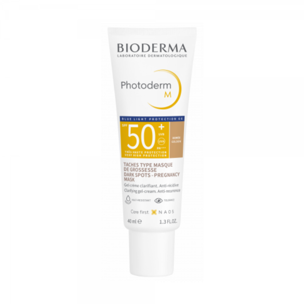 Photoderm M Gel-Crema SPF 50+ Color Dorado, 40 ml. - Bioderma