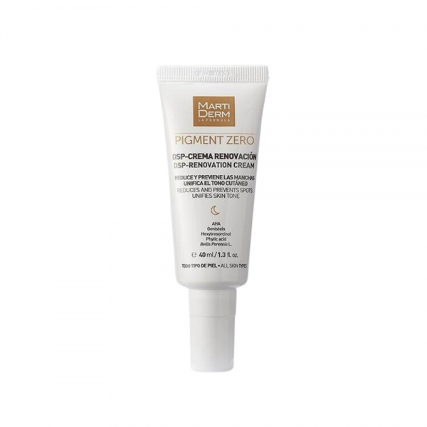 Pigment Zero DSP Crema Renovación, 40 ml. - Martiderm
