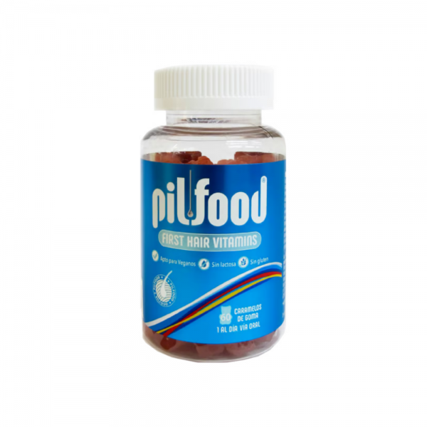 Pilfood First Hair Vitamins, 60 Caramelos de Goma. - Pilfood