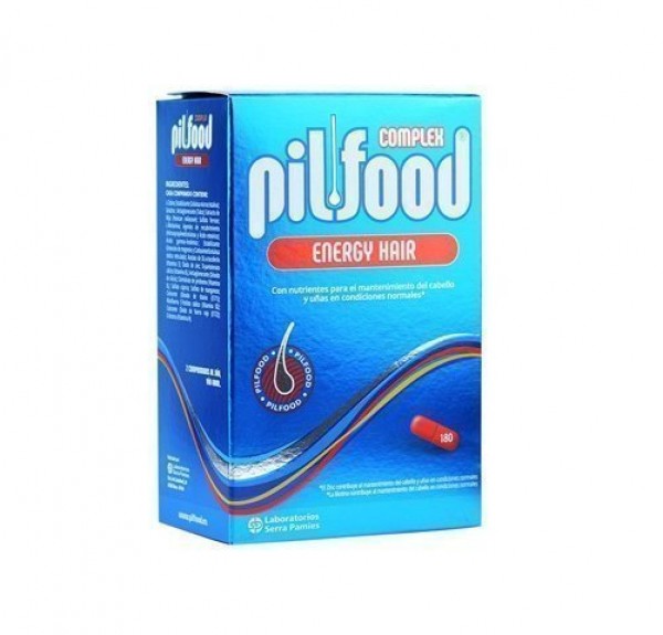 Pilfood Complex Energy Hair, 180 Cápsulas.- Karo healthcare