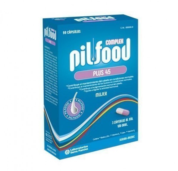 Pilfood Complex Plus 45, 90 capsulas - Laboratorios Serra Pamies