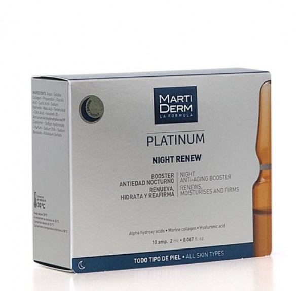 Platinum Night Renew ,10 Amp. - Martiderm