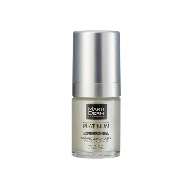 Platinum Expression Gel Contorno De Ojos y Labios, 15 ml. - Martiderm