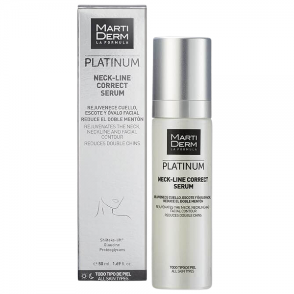 Platinum Neck-Line Correct  Sérum Cuello y Escote 50 ml. - Martiderm
