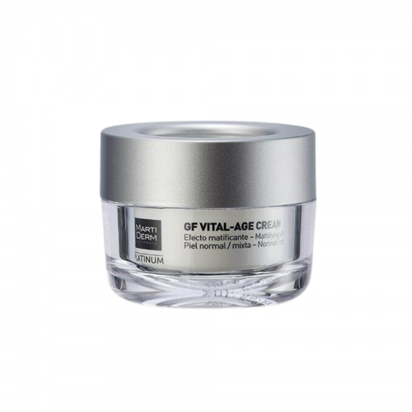 Platinum GF Vital Age Crema Pieles Normales Y Mixtas, 50 ml. - Martiderm