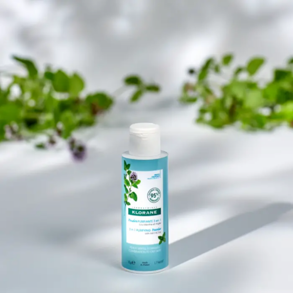 Polvo Limpiador 3 en 1 a la Menta BIO, 50 g.- klorane