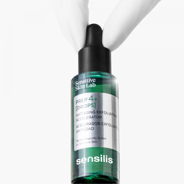 Prep4+ [DROPS] Acelerador Exfoliante Antiedad, 30 ml. - Sensilis