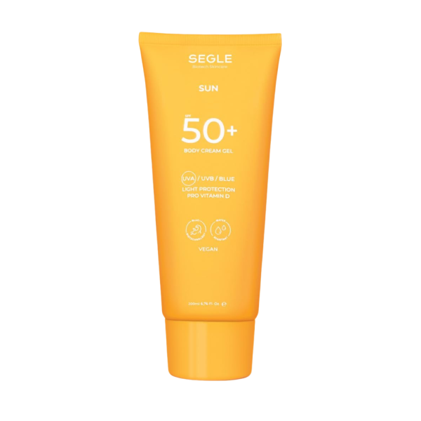 Protección Solar Gel Crema Corporal SPF50+, 200 ml. - Segle