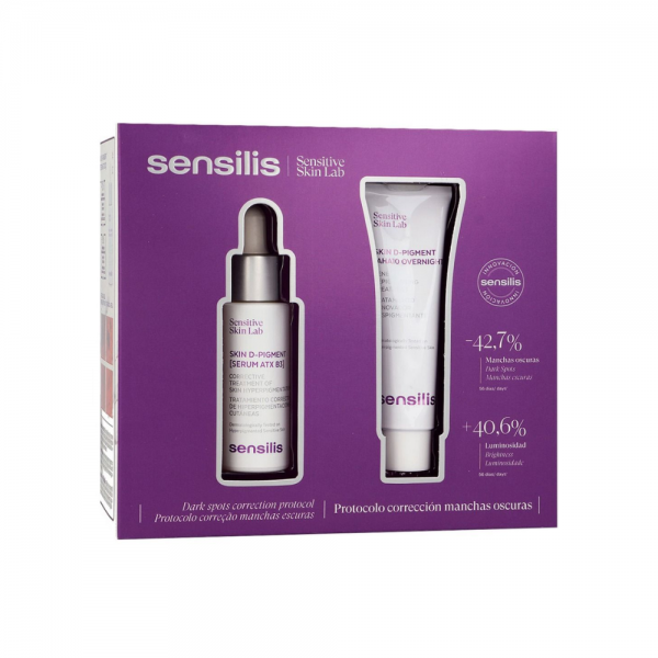 Protocolo Correcion Manchas Oscuras Skin D-Pigment. - Sensilis 
