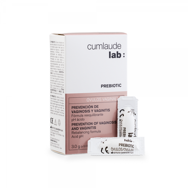 Prebiotic Óvulos Vaginales, 10 x 3 g. - Cumlaude Lab