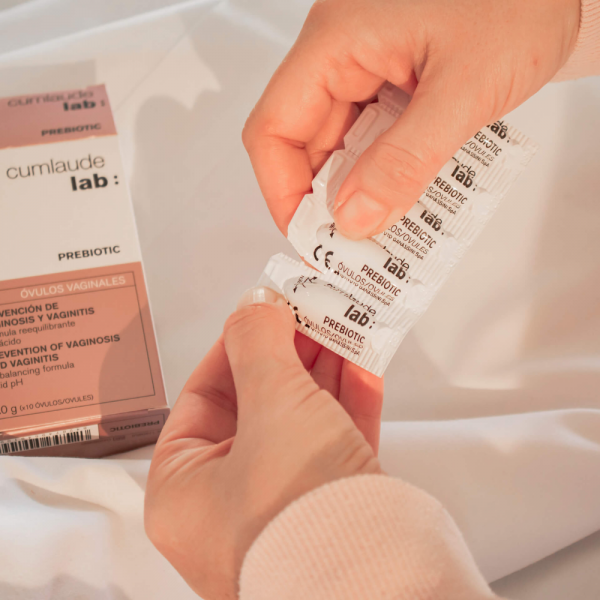Prebiotic Óvulos Vaginales, 10 x 3 g. - Cumlaude Lab