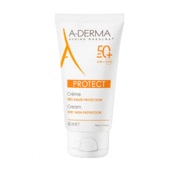Aderma Protect Crema Solar SPF50, 40 ml. - A-Derma