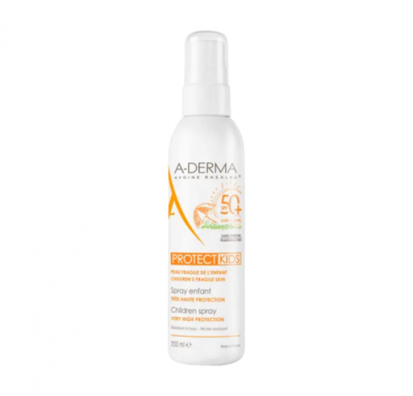 Aderma Protect Spray Niños SPF50+, 200 ml. - A-Derma
