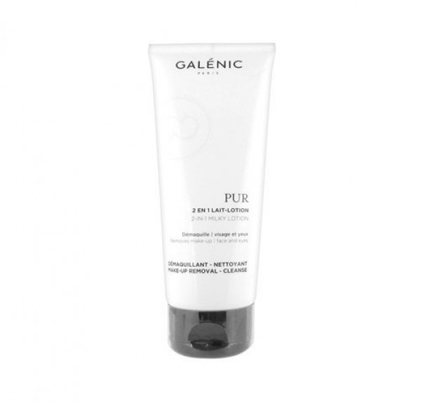 Pur Loción - Leche Desmaquillante 2 en 1, 200 ml. - Galénic