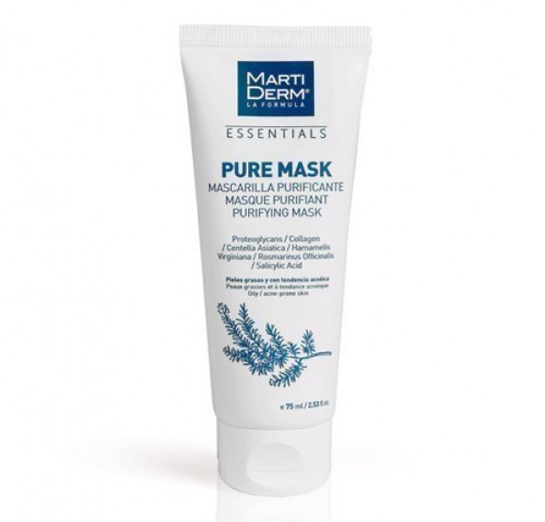 PURE-MASK Pieles Grasas Y Acnéicas, 75 ml. - Martiderm 