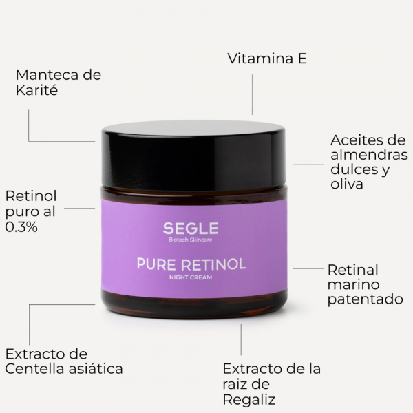 Pure Retinol Crema, 50 ml. - Segle Clinical