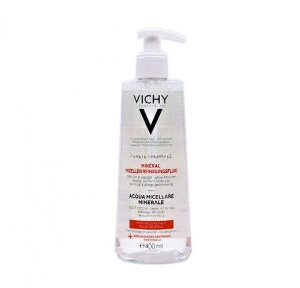 Pureté Thermale Solucion Micelar Calmante 3 en 1, 400 ml. - Vichy