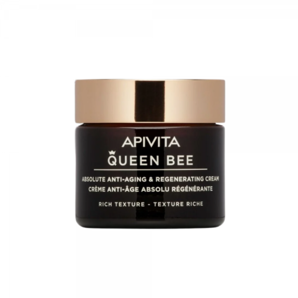 Queen Bee Crema Regeneradora Antiedad Absoluto - Textura Rica, 50 ml. - Apivita