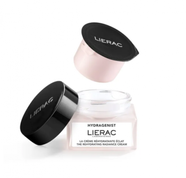Hydragenist, Recarga Crema Rehidratante Luminosidad, 50 ml. - Lierac