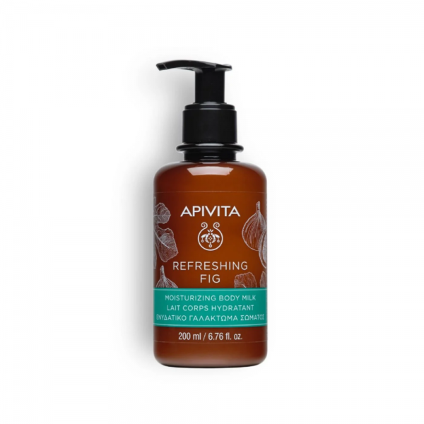 Refreshing Fig Leche Corporal Hidratante con Higo, 200 ml. - Apivita