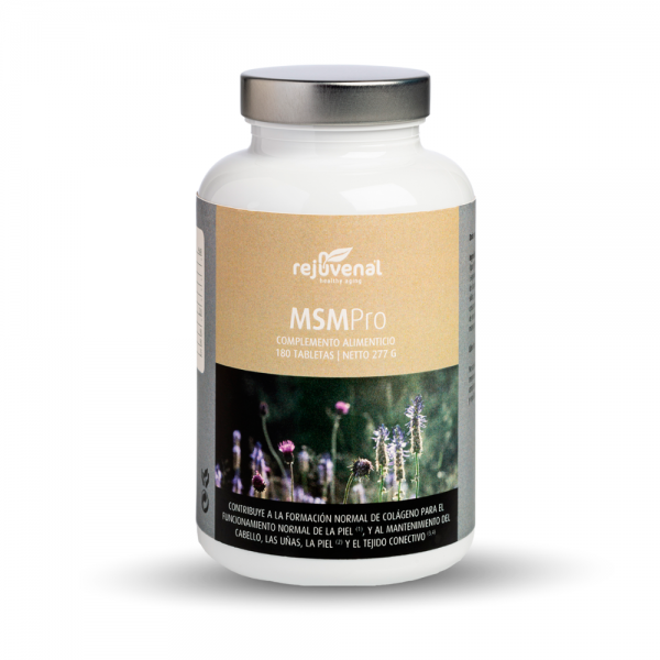 Rejuvenal MSMPro 180 Tabletas, 277 g. - Salengei 