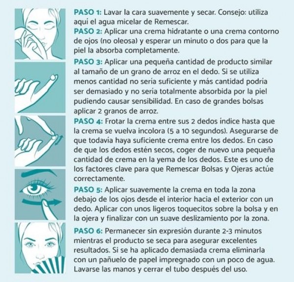 Remescar Bolsas y Ojeras, 8 ml. - Karo Healthcare