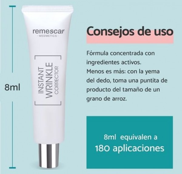 Remescar Corrector Arrugas al Instante, 8 ml. - Karo Healthcare