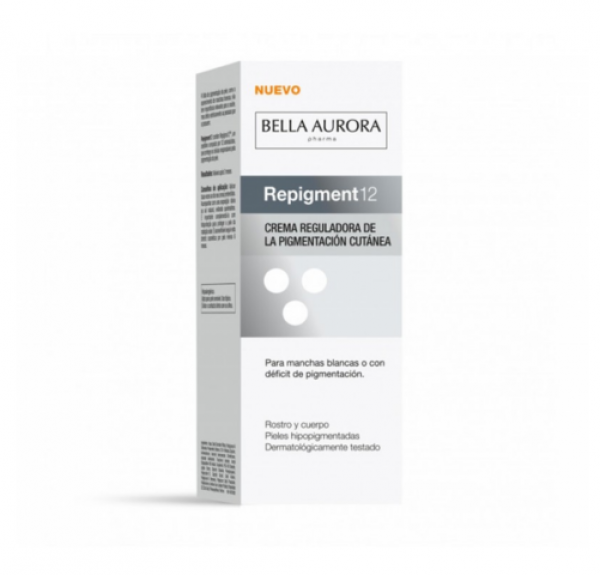 Repigment12® Crema Reguladora De La Pigmentación Cutánea, 75 ml. - Bella Aurora Labs