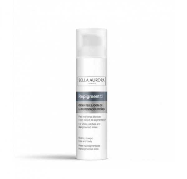 Repigment12® Crema Reguladora De La Pigmentación Cutánea, 75 ml. - Bella Aurora Labs