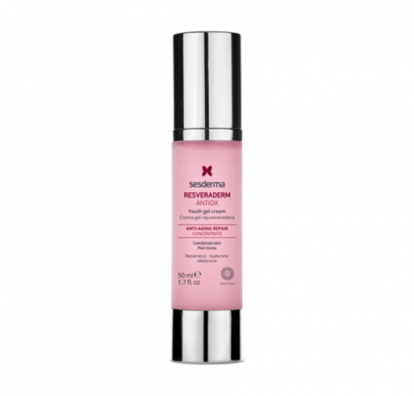 Resveraderm Antiox Crema Gel Rejuvenecedora, 50 ml. - Sesderma
