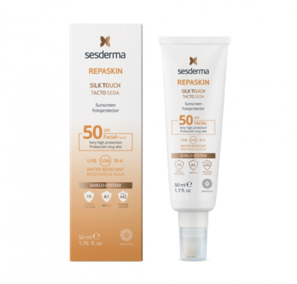 Repaskin Fotoprotector SPF 50 Tacto Seda, 50 ml. - Sesderma