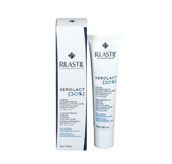 Xerolact Crema Concentrada Lactato de Sodio 30%, 40 ml.- Rilastil