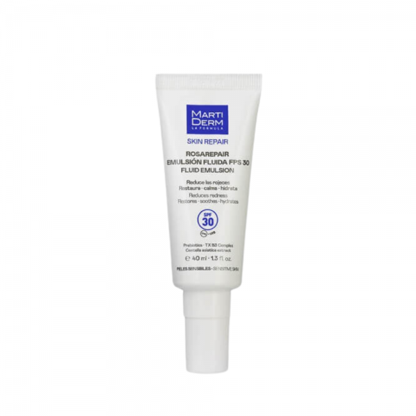 Rosarepair Emulsión Fluida FPS 30,  40 ml. - Martiderm