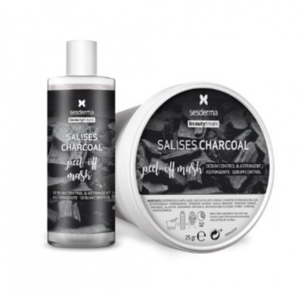 Salises Charcoal Peel-Off Mask, 75 ml.- Sesderma