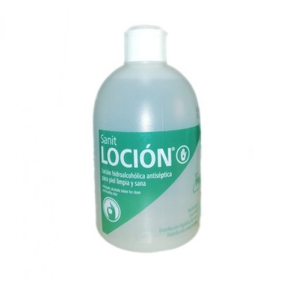 SANIT LOCIÓN  Hidroalcohólica Antiséptica, 500 ml. - S.A. PRODER