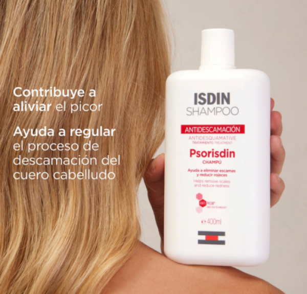 Psorisdin Champú Antidescamación. 400 ml. - Isdin