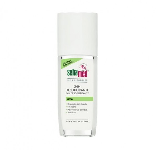 Desodorante 24 Horas Vaporizador, 75 ml. - Sebamed