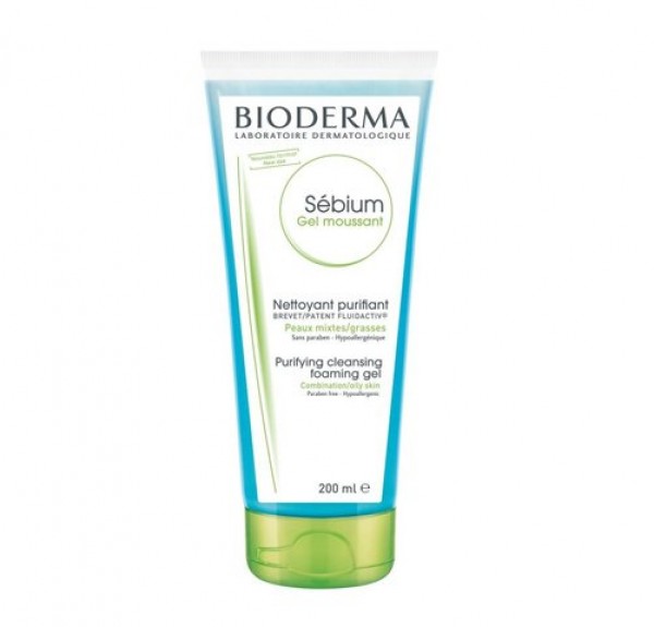 Sebium Gel Moussant, 200 ml. - Bioderma