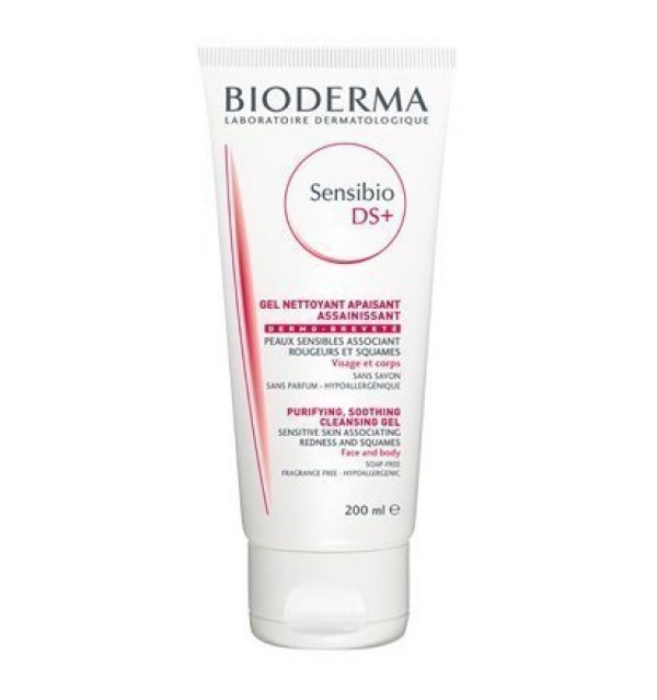 Sensibio DS Gel Limpiador Espumoso, 200 ml. - Bioderma