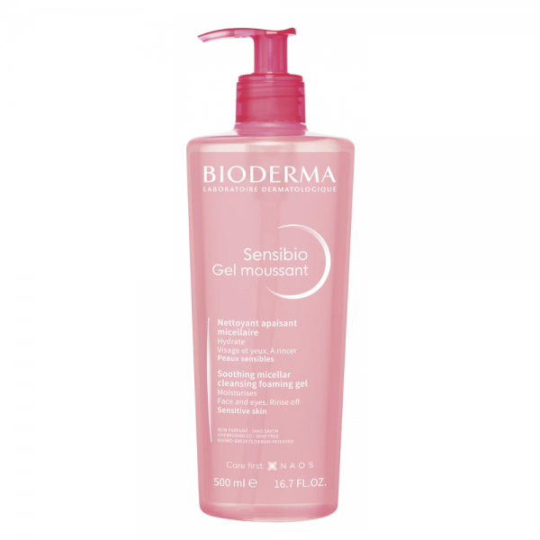 Sensibio Gel Moussant, 500 ml. - Bioderma