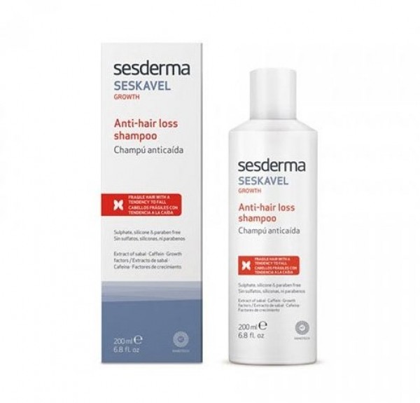 Seskavel Champú Anticaida 200 ml. - Sesderma