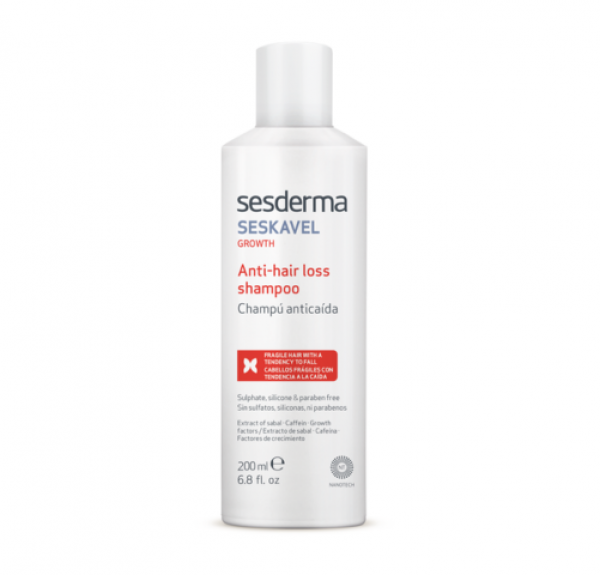 Seskavel Growth Champú Anticaida 200 ml. - Sesderma