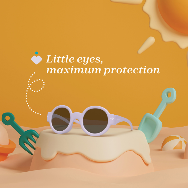 Gafas De Sol Lila Con Protección UV, 0m+. - Chicco.